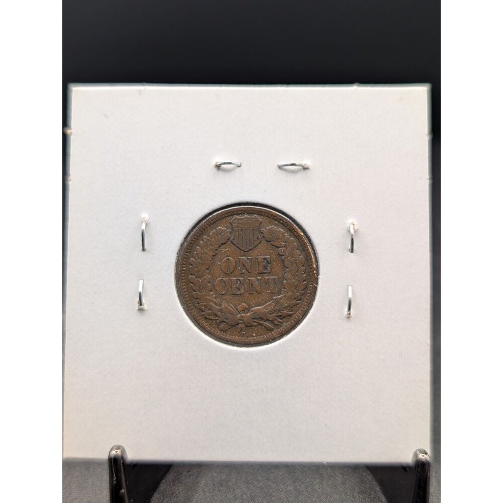 1902 Indian Head Cent Classic US One Cent Vintage Coin - Picture 2 of 2